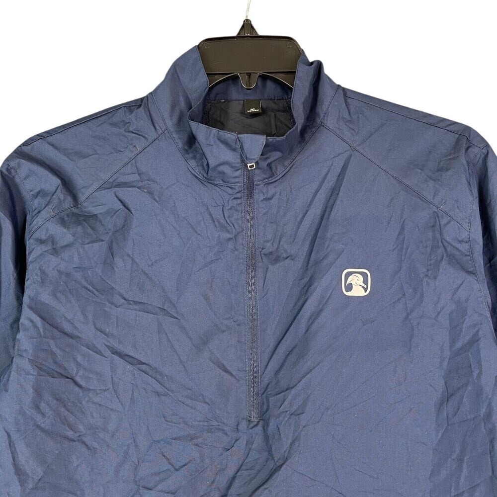 Blue Performance 1/2 Zip Golf Windbreaker Mens‎ M Activewear Outerwear Clubhouse